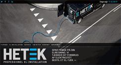 Desktop Screenshot of hetek.dk